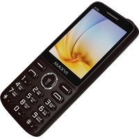 Кнопочный телефон Maxvi K15n (коричневый)