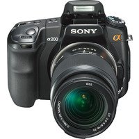 Зеркальный фотоаппарат Sony Alpha DSLR-A200
