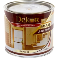 Эмаль Dekor для пола (каштан, 6 кг)
