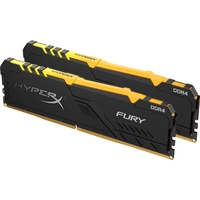 Оперативная память HyperX Fury RGB 2x32GB DDR4 PC4-27700 HX434C17FB3AK2/64