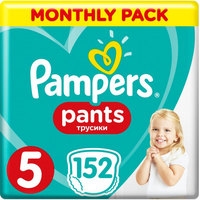 Трусики-подгузники Pampers Pants 5 Junior Monthly Pack (152 шт)