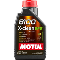 Моторное масло Motul 8100 X-Clean EFE 5W-30 1л