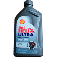 Моторное масло Shell Helix Ultra Professional AV-L 0W-20 5л