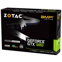 Видеокарта ZOTAC GeForce GTX 980 AMP! Edition 4GB GDDR5 (ZT-90204-10P)