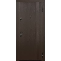 Металлическая дверь Стальная Линия Йорк для квартиры 80 (дуб крафтовый)