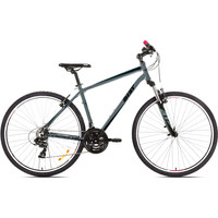 Велосипед AIST Cross 1.0 р.21 2023 (серый)