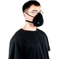 Респиратор-полумаска VizardM Многоразовая маска со сменными фильтрами M3.1 (черный)
