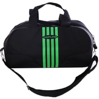 Дорожная сумка Capline №24 (черный/зеленый)
