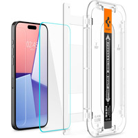 Защитное стекло Spigen Glass TR EZ Fit для iPhone 15 Pro Max AGL06878