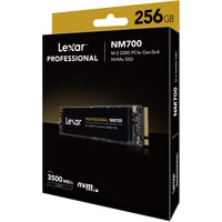 SSD Lexar Professional NM700 256GB LNM700-256RB