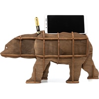 3Д-пазл Eco-Wood-Art Медведь (бурый)
