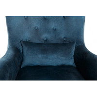 Интерьерное кресло Krones Калипсо (велюр темно-синий) в Барановичах