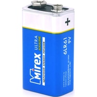 Батарейка Mirex Ultra Alkaline 9V 6LR6-E1