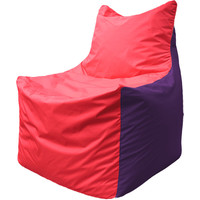 Кресло-мешок Flagman Фокс Ф2.1-233 (красный/фиолетовый)