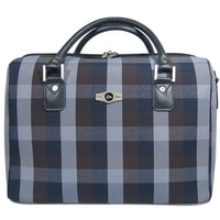 Дорожная сумка Borgo Antico 2093 37 см (синий/коричневый)