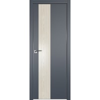 Межкомнатная дверь ProfilDoors 5E 90x200 (антрацит/вставка дуб sky беленый)