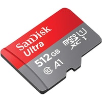 Карта памяти SanDisk Ultra microSDXC SDSQUAR-512G-GN6MA 512GB (с адаптером)
