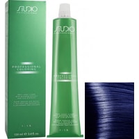 Крем-краска для волос Kapous Professional Studio с женьшенем и рисовыми протеинами S 07 усилитель синий