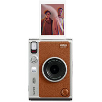 Фотоаппарат Fujifilm Instax Mini Evo (серебристый/коричневый)