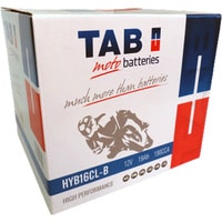 Мотоциклетный аккумулятор TAB YB16CL-B (19 А·ч)