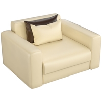 Кресло-кровать Mebelico Мэдисон 59228 (экокожа, бежевый)