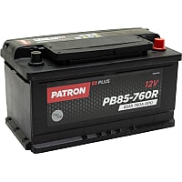 Автомобильный аккумулятор Patron Plus PB85-760R (85 А·ч)