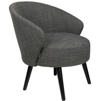 Интерьерное кресло Dutchbone Waldo (темно-серый/черный) в Гомеле