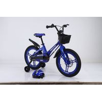 Детский велосипед Delta Prestige 18 2023 (синий, диски, шлем)