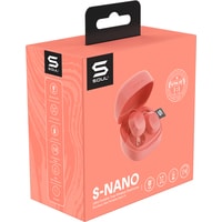 Наушники Soul S-Nano (персиковый)