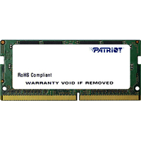 Оперативная память Patriot Signature Line 8GB DDR4 SODIMM PC4-19200 PSD48G240082S