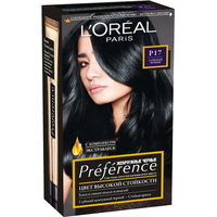 Крем-краска для волос L'Oreal Recital Preference P17 Глубокий черный