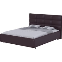 Кровать Ormatek Como 8 80x200 (экокожа, коричневый)