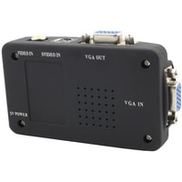 Адаптер USBTOP VGA-AV (RCA)/S-Video (черный)