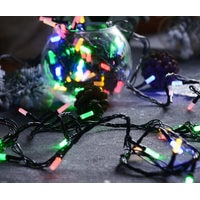 Новогодняя гирлянда Огоньки Восьмигранник 036 100 LED 9 м (разноцветный)