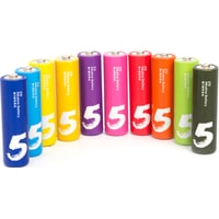 Батарейка ZMI ZI5 Rainbow AA 10 шт. AA501 Colors