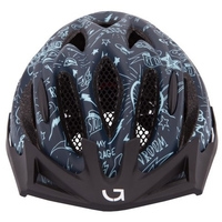 Cпортивный шлем Green Cycle Fast Five (черный/синий)