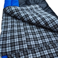 Спальный мешок BalMax Аляска Expert -20 (черный/синий)