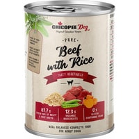 Консервированный корм для собак Chicopee Adult говядина с рисом 400 г