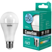 Светодиодная лампочка Camelion LED15-A60 845 E27 4500 К