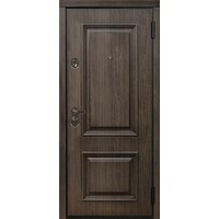 Металлическая дверь Стальная Линия Британия для квартиры 100 (дуб седой)