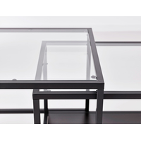 Журнальный столик Ikea Витшё (черно-коричневый) 803.833.06