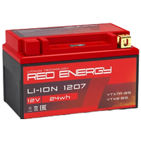 Мотоциклетный аккумулятор Red Energy Li-Ion 1207 (YTX 7A-BS)
