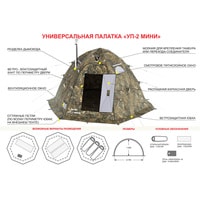 Кемпинговая палатка Берег УП-2 мини