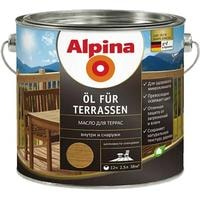 Масло Alpina Oel Fuer Terrassen 2.5 л (прозрачный)