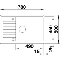 Кухонная мойка Blanco ZIA XL 6 S Compact 526019 (черный)