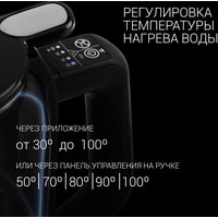 Электрический чайник Polaris PWK 1720CGLD Wi-Fi IQ Home (белый)