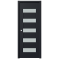 Межкомнатная дверь ProfilDoors 29U L 80x200 (черный матовый, стекло матовое)
