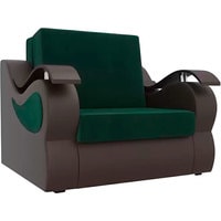 Кресло-кровать Mebelico Меркурий 105484 80 см (зеленый/коричневый)