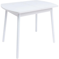 Кухонный стол Listvig Винер Mini R 94-126x64 (белый)