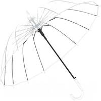 Зонт-трость RST Umbrella 688 (прозрачный/белый)